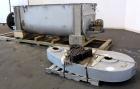 Used J.H. Day Double Spiral Ribbon Blender, 100 cubic feet working capacity (115 total), 304 stainless steel.  Non-Jacketed trough 40