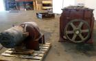Used J.H. Day Double Spiral Ribbon Blender, 100 Cubic Feet Working Capacity (115 Total), 304 Stainless Steel Clad. Carbon steel jacketed trough 40
