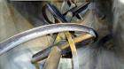 Used Double Spiral Ribbon Blender, 36 Cubic Feet Working Capacity.  304 Stainless steel non-jacketed trough 78