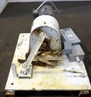 Used Double Spiral Ribbon Blender, 36 Cubic Feet Working Capacity.  304 Stainless steel non-jacketed trough 78