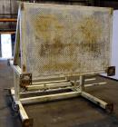 Used Double Spiral Ribbon Blender, 36 Cubic Feet Working Capacity.  304 Stainless steel non-jacketed trough 78