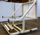 Used Double Spiral Ribbon Blender, 36 Cubic Feet Working Capacity.  304 Stainless steel non-jacketed trough 78