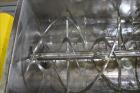 Used J.H. Day Double Spiral Ribbon Blender, Approximate 60 cubic foot, 304 Stai