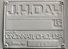 Used J.H. Day Double Spiral Ribbon Blender, Approximate 60 cubic foot, 304 Stai