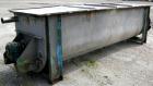 Used J H Day Double Spiral Ribbon Blender, 100 Cubic Feet Working Capacity, 316 Stainless Steel. Non-jacketed trough 35-5/8