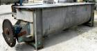 Used J H Day Double Spiral Ribbon Blender, 100 Cubic Feet Working Capacity, 316 Stainless Steel. Non-jacketed trough 35-5/8