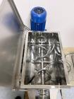 Used JDA Progress 1 Cubic Foot Pharmaceutical Double Ribbon Blender.  Features pharmaceutical grade internal mirror finish, polished external finish.