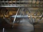 Used Jacmor Engineering Double Spiral Ribbon Batch Mixer, Model BLN 8A, Stainle
