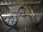 Used Jacmor Engineering Double Spiral Ribbon Batch Mixer, Model BLN 8A, Stainle