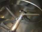 Used Jacmor Engineering Double Spiral Ribbon Batch Mixer, Model BLN 8A, Stainle