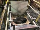Used Ribbon Blender, 140 Cubic Foot Working Capacity. Stainless steel. Jacketed