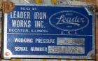 Used Stainless SteelLeader Iron Works Ribbon Blender, Approximate 1600 Total Cu