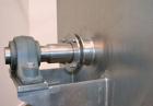 Used Lee Industries Double Spiral Ribbon Blender, 27.8 Cubic Feet (1200 Pound) Working Capacity, Model 1200TDR, 316 Stainless Steel. #4 Finish Non-jacketed trough 30 wide x 60 long x 32 deep. Open to...
