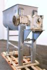 Used Lee Industries Double Spiral Ribbon Blender, 33.3 Cubic Feet Working Capacity, Model 200TDR, 316 Stainless Steel. #4 Finish Non-jacketed trough 30’’ wide x 72’’ long x 32’’ deep. Open top, no co...