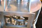 Used Lee Industries Double Spiral Ribbon Blender, 22.2 Cubic Feet (900 Pound) Working Capacity, Model 900TDR, 316 Stainless Steel. #4 Finish Non-jacketed trough 30’’ wide x 48’’ long x 32’’ deep. Ope...