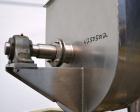 Used Lee Industries Double Spiral Ribbon Blender, 22.2 Cubic Feet (900 Pound) Working Capacity, Model 900TDR, 316 Stainless Steel. #4 Finish Non-jacketed trough 30’’ wide x 48’’ long x 32’’ deep. Ope...
