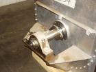 Used Lowe Industries Double Spiral Ribbon Blender, 36 Cubic Feet Working Capacity, Model CD-36, 304 Stainless Steel. Non-jacketed trough 28
