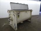 Used MAP s.r.l Double Spiral Ribbon Blender, Model WNHX1500E/0DK, Approximate 70 Cubic Feet, 304 Stainless Steel. 316 Stainless steel dimple jacketed trough approximate 42