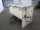 Used MAP s.r.l Double Spiral Ribbon Blender, Model WNHX1500E/0DK, Approximate 70 Cubic Feet, 304 Stainless Steel. 316 Stainless steel dimple jacketed trough approximate 42