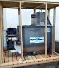 Used Marion Ribbon Blender, Model SRS-3648, 30 Cubic Foot Working Capacity (41 Total), 304 Stainless Steel. Non-jacketed trough 36” wide x 48” long x approximately 45” deep. 3” Diameter shaft. Inner ...