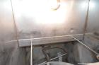 Used Marion Ribbon Blender, Model SRS-3648, 30 Cubic Foot Working Capacity (41 Total), 304 Stainless Steel. Non-jacketed trough 36” wide x 48” long x approximately 45” deep. 3” Diameter shaft. Inner ...