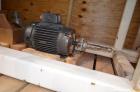 Used Marion Ribbon Blender, Model SRS-3648, 30 Cubic Foot Working Capacity (41 Total), 304 Stainless Steel. Non-jacketed trough 36” wide x 48” long x approximately 45” deep. 3” Diameter shaft. Inner ...