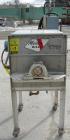 Used:Marion paddle mixer, model 1101, 4 cubic feet, 304 stainless steel.Dimpled jacketed trough 18
