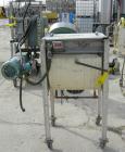 Used:Marion paddle mixer, model 1101, 4 cubic feet, 304 stainless steel.Dimpled jacketed trough 18