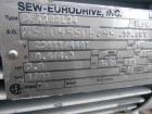 Used Munson, Model HDI 1/2-3 Jacketed Ribbon Blender. Stainless Steel Contact Parts, 3 HP drive. S/N 12895-A, body is 36
