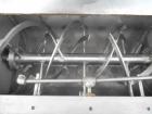 Used Munson, Model HDI 1/2-3 Jacketed Ribbon Blender. Stainless Steel Contact Parts, 3 HP drive. S/N 12895-A, body is 36