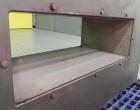 Used Ribbon Blender, 15 Cubic Feet, 304 Stainless Steel. Non-jacketed trough 25” wide x 48” long x approximately 28” deep. 2-1/2” Diameter shaft, inner ribbon 1-1/2” wide x 3/16” thick, outer ribbon ...