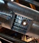 Used Ribbon Blender, 15 Cubic Feet, 304 Stainless Steel. Non-jacketed trough 25” wide x 48” long x approximately 28” deep. 2-1/2” Diameter shaft, inner ribbon 1-1/2” wide x 3/16” thick, outer ribbon ...