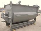 Previously owned - Single Ribbon Blender, 142 Cubic Feet, 304 Stainless Steel. Jacketed trough 48'' wide x 120