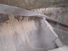 Previously owned - Single Ribbon Blender, 142 Cubic Feet, 304 Stainless Steel. Jacketed trough 48'' wide x 120