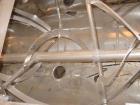 Used Double Spiral Ribbon Blender, 36 Cubic Feet Working Capacity, Stainless Steel. Non-jacketed trough 30