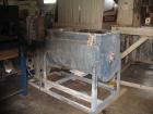 Used- Stainless steel ribbon mixer, 16 cubic feet working capacity
