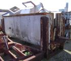 Used Ribbon Blender, 143 Cubic Feet, 304 Stainless Steel. Non-jacketed trough 44