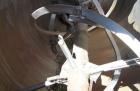 Used Ribbon Blender, 143 Cubic Feet, 304 Stainless Steel. Non-jacketed trough 44
