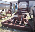 Used Ribbon Blender, 143 Cubic Feet, 304 Stainless Steel. Non-jacketed trough 44