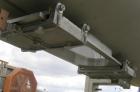 Used Double spiral ribbon blender, 267 cubic feet working capacity, 304 stainless steel. Non-jacketed trough 60