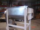 Used Ribbon Blender, 25 Cubic Feet, Stainless Steel. Non-jacketed trough 29