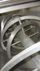 Used Stainless Steel Custom Double Spiral Ribbon Blender, 55 Cubic Feet Working