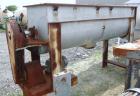 Used Double Spiral Ribbon Blender, 80 Cubic Feet Working Capacity, 304 Stainless Steel. Non-jacketed trough 36