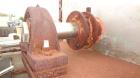 Used Double Spiral Ribbon Blender, 80 Cubic Feet Working Capacity, 304 Stainless Steel. Non-jacketed trough 36