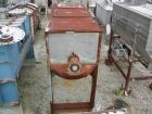 Used Double Spiral Ribbon Blender, 80 Cubic Feet Working Capacity, 304 Stainless Steel. Non-jacketed trough 36
