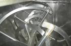 Used Ribbon Blender, 64 Cubic Feet Working Capacity, 304 Stainless Steel. Non-jacketed trough 36