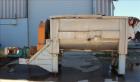 Used: Carbon Steel Double Spiral Ribbon Blender, Approximately 100 Cubic Feet Wo