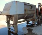 Used: Carbon Steel Double Spiral Ribbon Blender, Approximately 100 Cubic Feet Wo