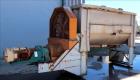 Used: Carbon Steel Double Spiral Ribbon Blender, Approximately 100 Cubic Feet Wo