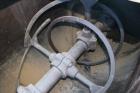 Used: Carbon Steel Double Spiral Ribbon Blender, Approximately 100 Cubic Feet Wo
